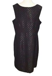 Jones New York Black Sleeveless dress size 14