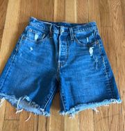 501 High-Rise Denim Shorts