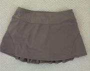 CRZ YOGA Women's Quick Dry Pleated Tennis Skirt