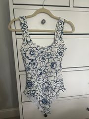 Floral One Piece Bathing Suit