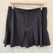 Skechers GoGolf black pleated skort