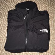 The North Face  black fleece jacket