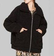 Wild Fable  Zip Up Teddy Jacket