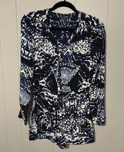 Intermix Silk Romper Size Medium