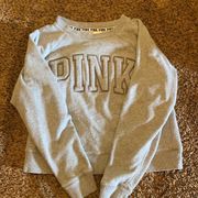 pink sweatshirt