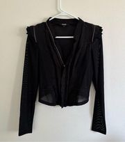 Dolce & Gabbana zip light jacket vintage Y2K