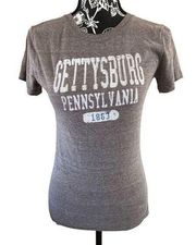 Blue 84 Gettysburg Pennsylvania T Shirt Graphic Tee Travel Vacation Casual