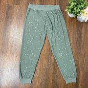 New Chaser Stars and Bolts Jogger Pants in Safari Medium