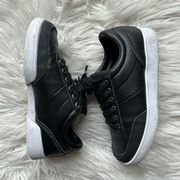 SuperDry faux leather sneakers