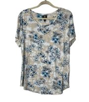 Womens floral top size large