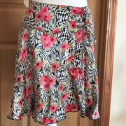 Angie large floral skirt