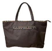 Burberry Brown Nova Check Tote