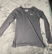 Gray Under Armor Long Sleeve