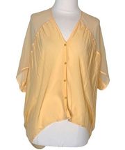 Helmut Lang oversized blouse