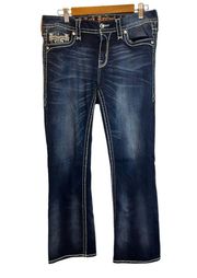 Rock Revival Jeans Women's Size 29 Leni Easy Boot Bootcut Denim