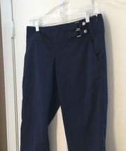 Ladies izod cropped golf slacks 4