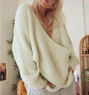 Urban Outfitters Kane Wrap Top Sweater