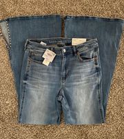 NWT  Flare Jeans Size 12R