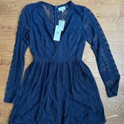 NWT Lace Long Sleeve Romper