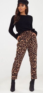 Pretty Little Thing Leopard Pants