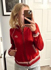 Vintage Nike Red Zip up Jacket