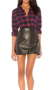 Marrie Leather Skirt