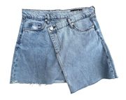 Asymmetrical Jean Skirt| EUC | Size: 26 waist