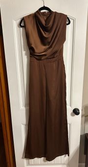 DO+BE Brown Boutique Jumpsuit