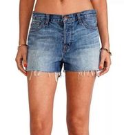 Carly High Rise Denim Cut-Off Shorts Size 29