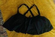 Wireless Flounce Swim Top Size 0