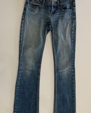 AMERICAN RAG CIE BOOTCUT SZ 1 Short  Medium Wash J