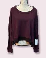 𝅺melrose and Market women relaxed oversized pullover sweater Sz M