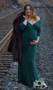 Green Maternity Dress