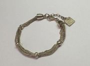 Anne Klein Costume Gold Tone Bracelet Adjustable Length