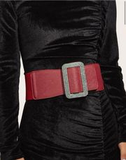 Red Bedazzled Belt