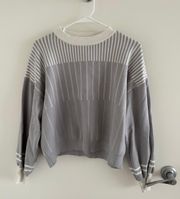 Striped Lavender Sweater