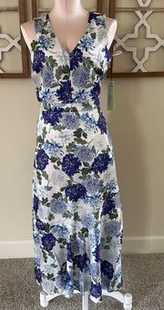 Sam Edelman Women XS  Blue Floral Dress