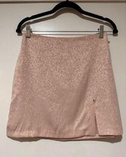 HOUSE OF HARLOW 1960 Pale Pink Print Mini Skirt - Size XS - NEW w/ Tags!