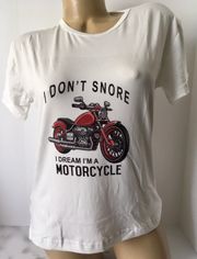 Motorcycle  T-shirt, Large