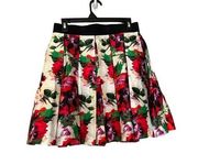 Milly Pleated Floral Skirt‎