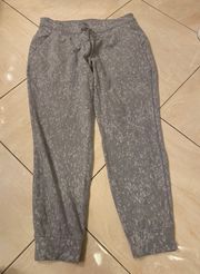 Fleece Joggers Gray Size 12