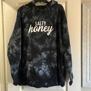 Salty honey, tie-dye hoodie