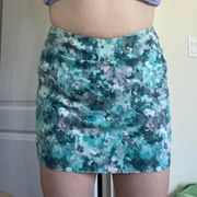 Zac & Rachel Multicolor Vintage Mini Skirt