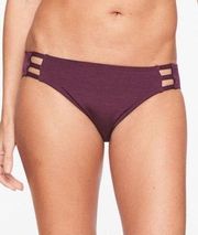 Athleta Aqualuxe Ladder Front Medium Tide Bikini Bottom NEW Size Medium