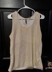 Tank Top- Gold Sz. L