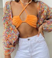 Cropped Cardigan