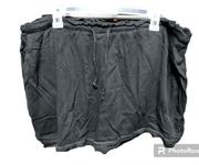 Like New Knox Rose Black Pull on Shorts with Pockets and Drawstring