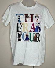 The Eras Tour Graphic T Shirt White size Small Taylor Swift