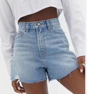 BDG Urban Outfitters A-Line Denim Shorts High Rise Jean Short Cotton Size 26