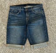 J Brand Denim Bermuda Shorts, Size 26, EUC